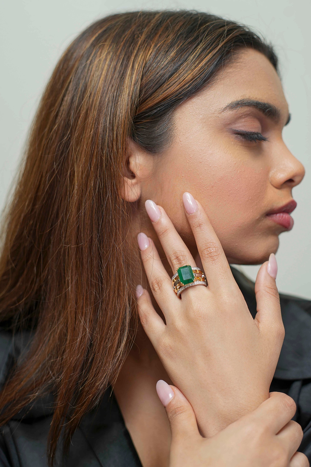 Buy Emerald Men Silver Ring, Handmade Rings, Star Shape Emerald Ring, Oval  Cut Gemstone Ring, Vivid Green Stone Ring, Birthstone Rings Online in India  - Etsy