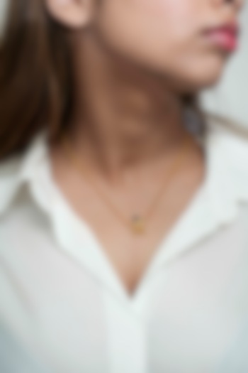 14Kt Yellow Gold Maa Pendant Necklace by ANGELZ at Pernia's Pop Up Shop