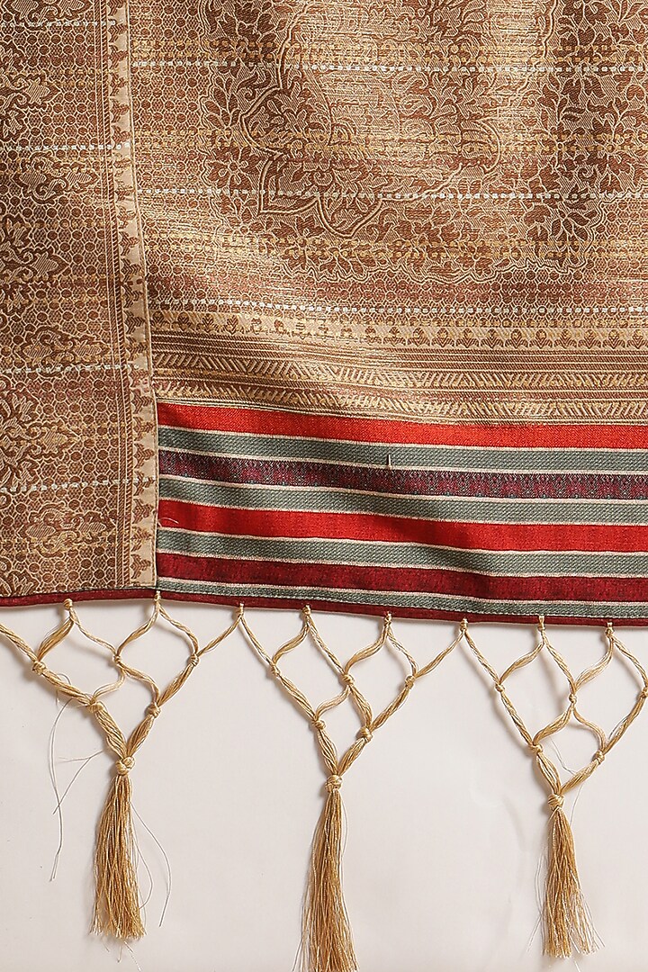 Multi-Colored Digital Printed Festive Saree by Angarika at Pernia's Pop Up Shop