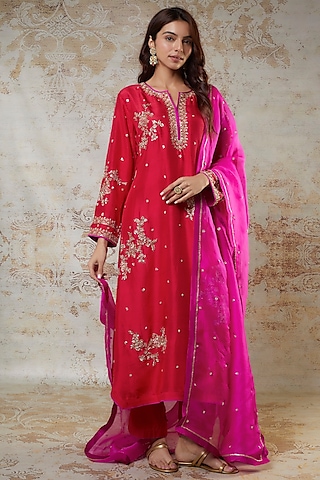 Buy Punjabi Wedding Kurta Pajama for Women Online from India's