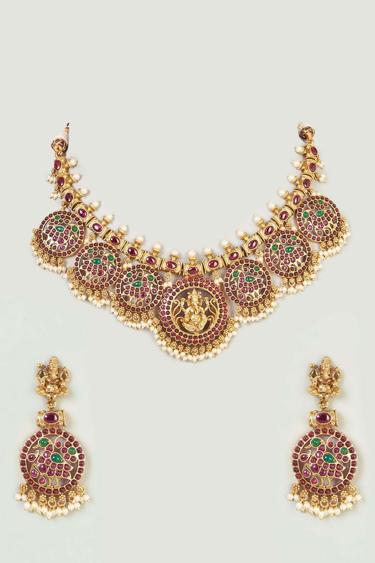 Anjali jewellers store necklace set