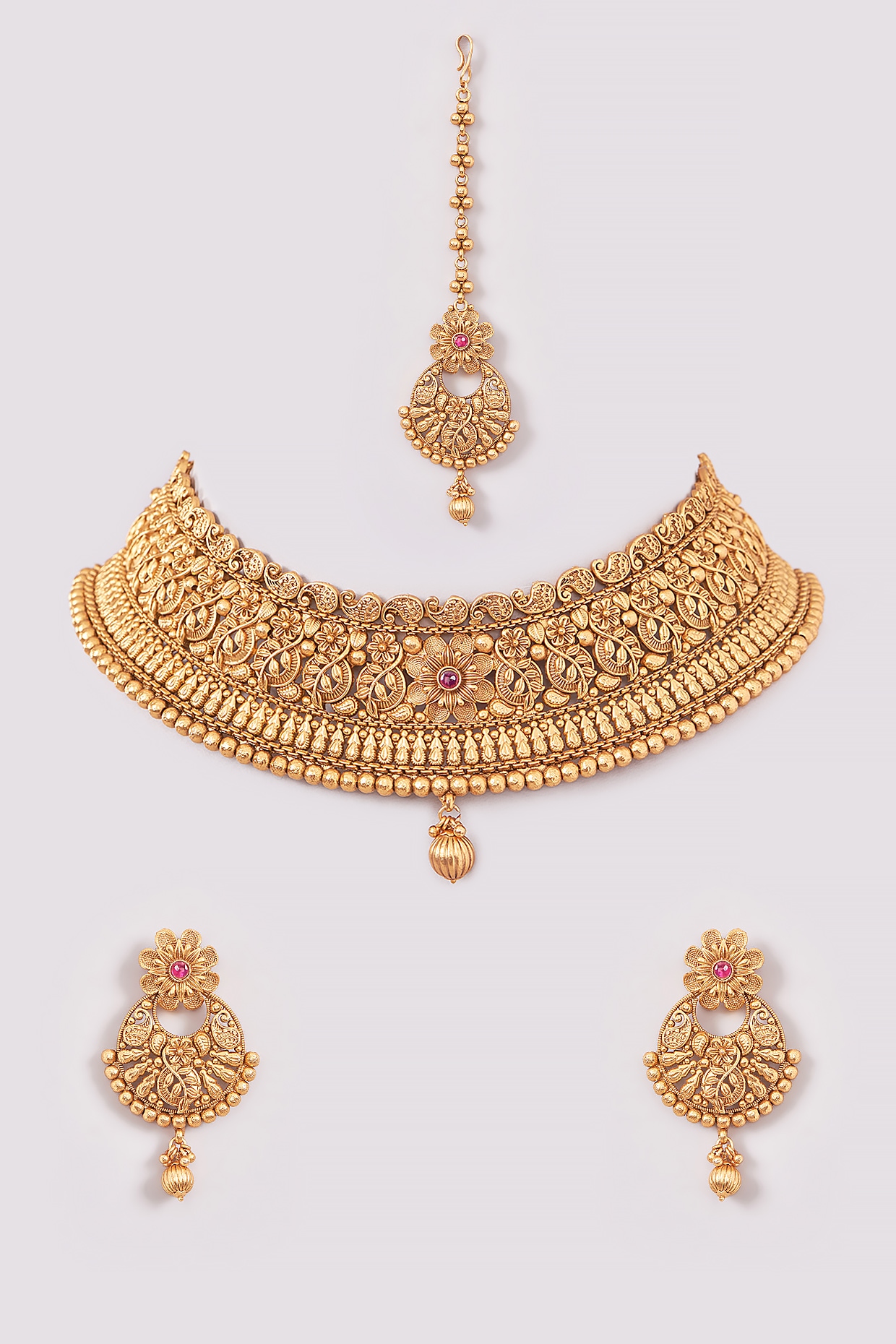 Anjali jewellers necklace on sale design with price