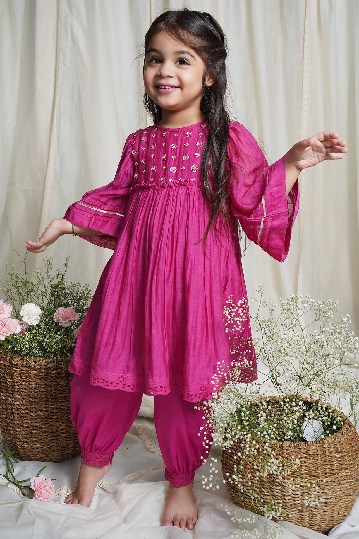 New orders kurta style for baby girl