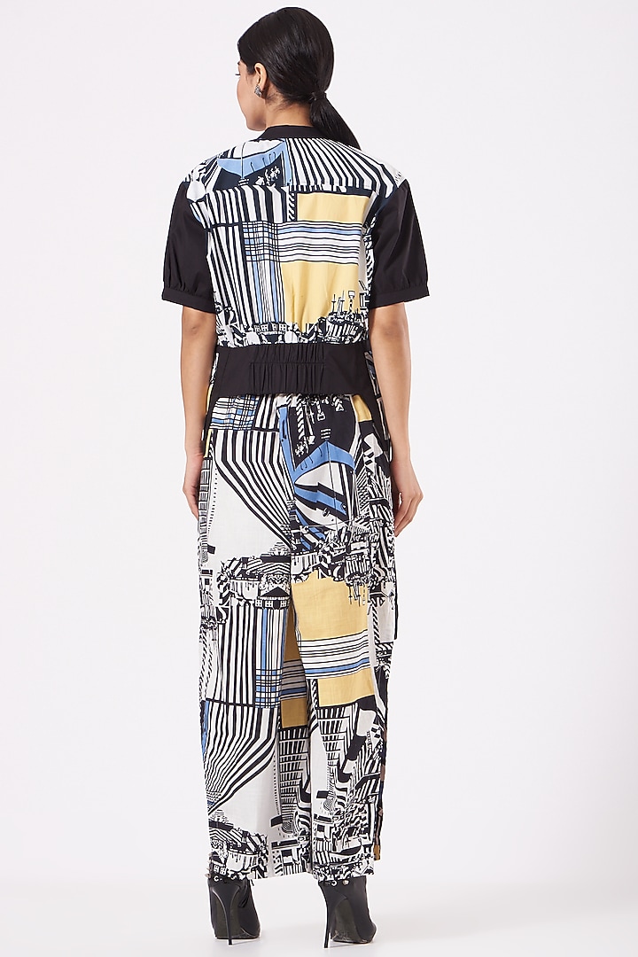 Multi Colored Printed Pant Set by Anurag Gupta at Pernia's Pop Up Shop
