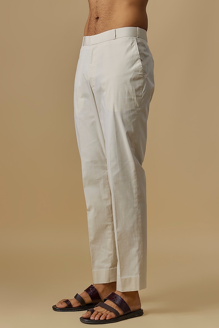 Lilac Chanderi Kurta Set by Anushree Reddy Men at Pernia's Pop Up Shop