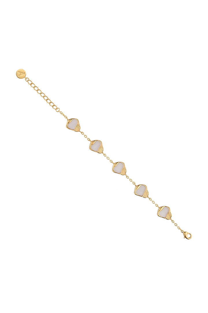 Gold Finish Pearl Ibu Bracelet by Anaash at Pernia's Pop Up Shop