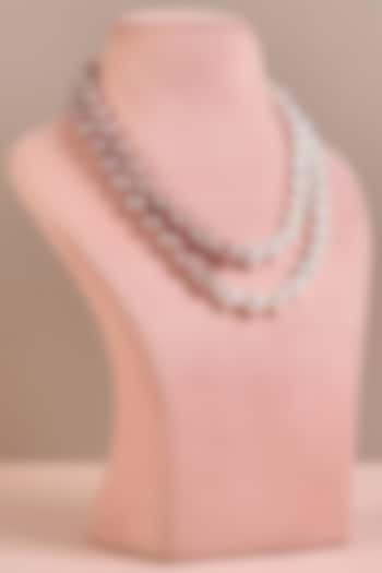 Pink & White Pearl Necklace by Anaash at Pernia's Pop Up Shop