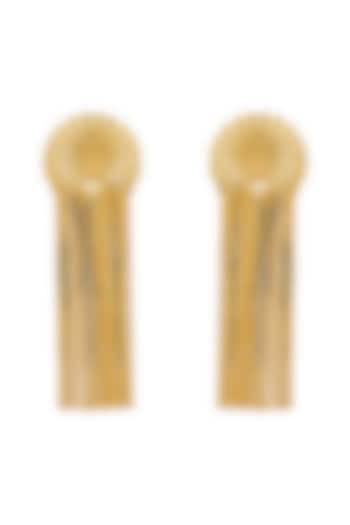 Gold Plated Shell Earrings by Antarez Jewels at Pernia's Pop Up Shop