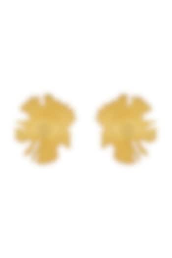 Gold Plated Spark Earrings by Antarez Jewels