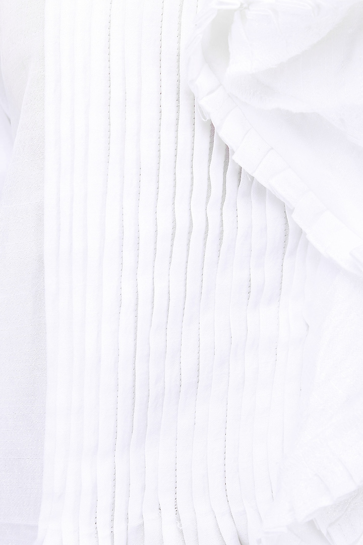 Arctic pleated shirt available only at Pernia's Pop Up Shop.
