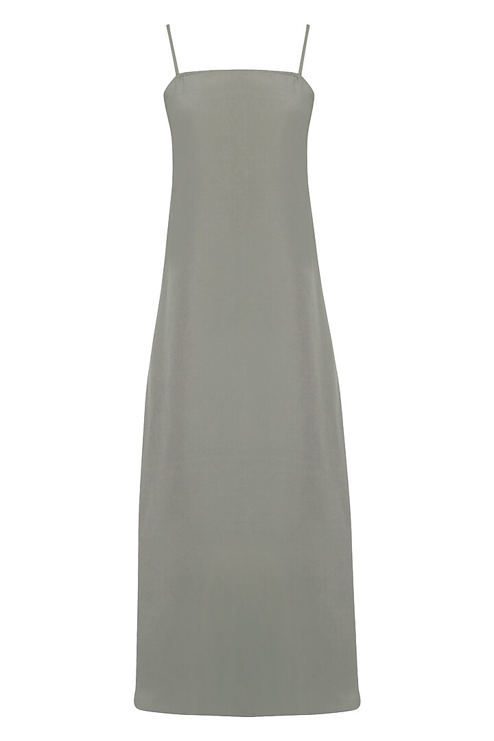 Silver flared dress earrings available only at Pernia's Pop Up Shop.