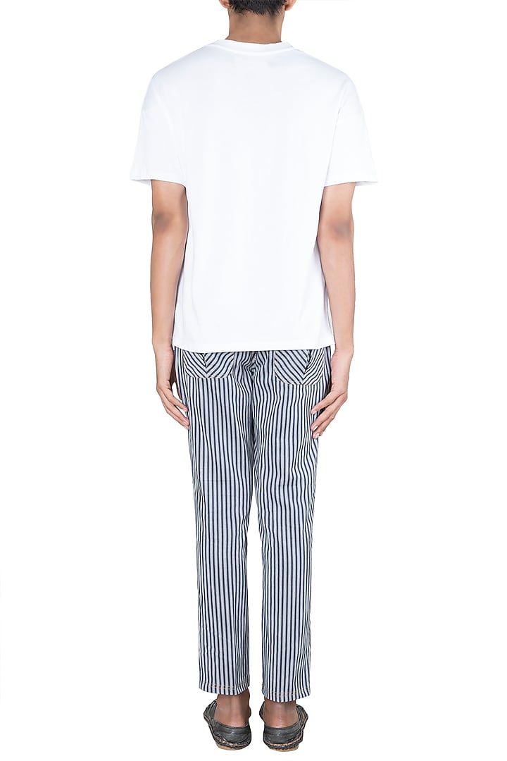 Black & White Striped Pants by Ananke at Pernia's Pop Up Shop