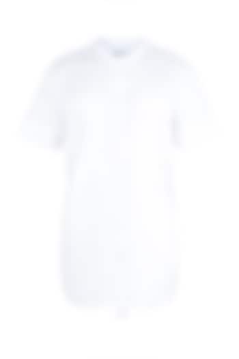 White Short Sleeves Shirt by Ananke