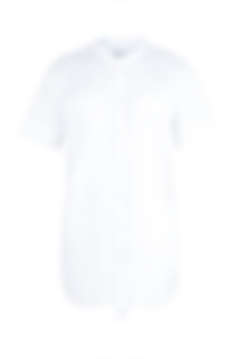 White Short Sleeves Shirt by Ananke