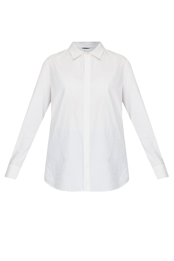 Classic white button down shirt by Anomaly