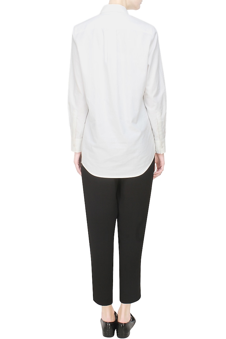 Anomaly presents Classic white button down shirt available only at Pernia's Pop Up Shop.