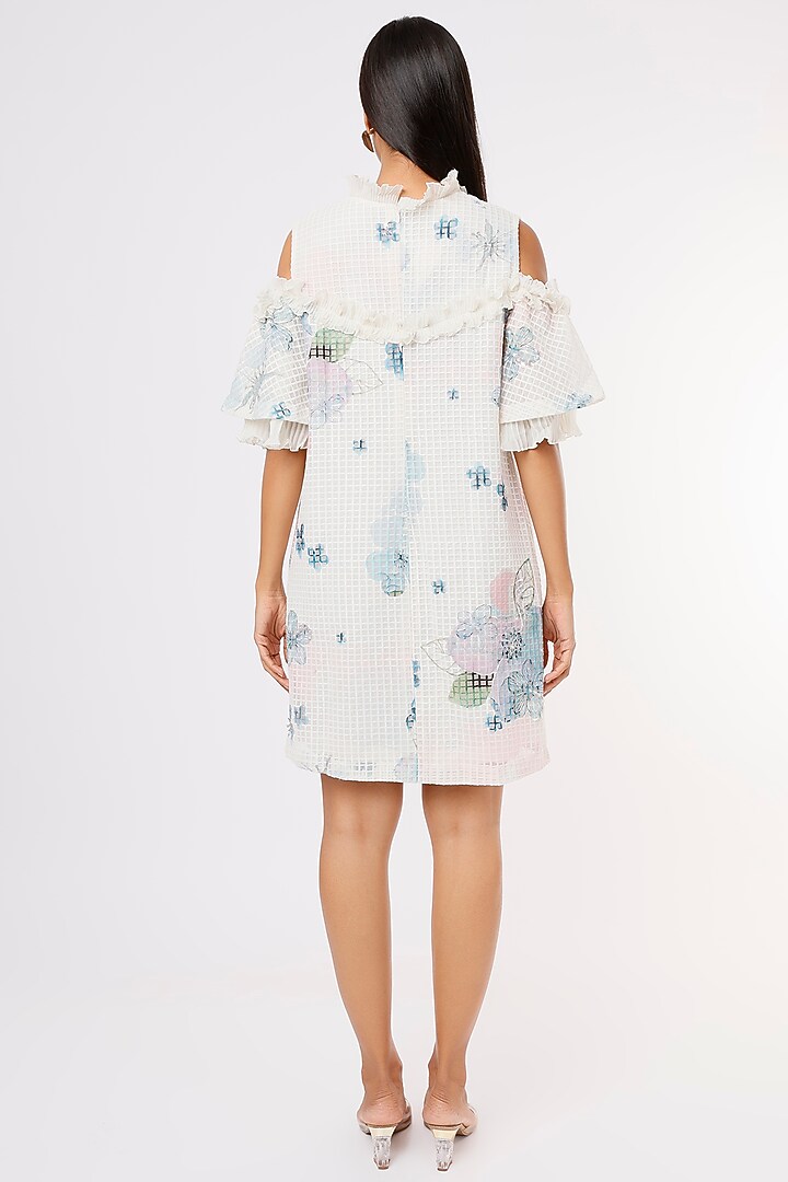 White Embroidered Summer Dress by Aqube by Amber at Pernia's Pop Up Shop