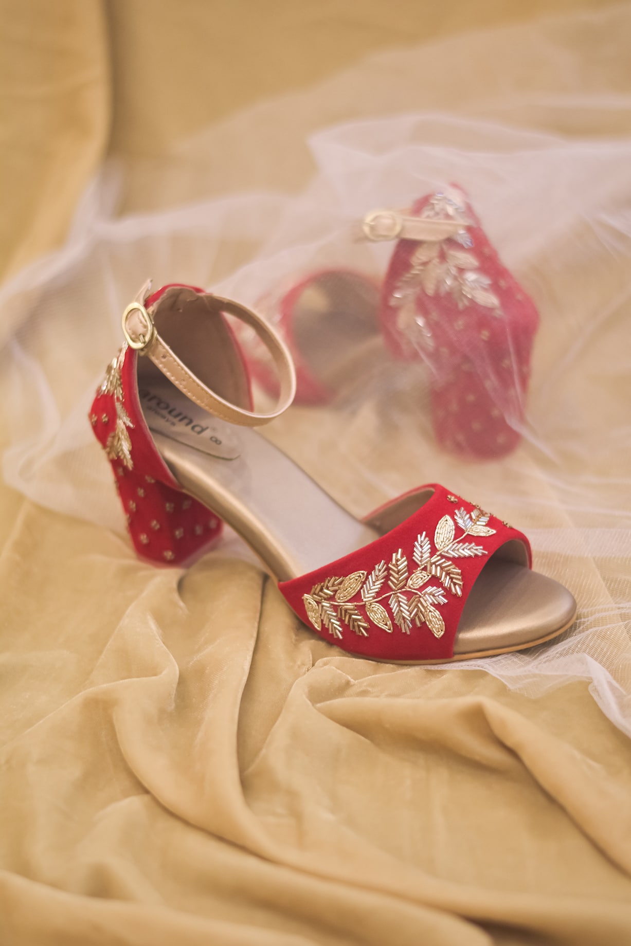 Red Velvet Heels by Around Always at Pernia's Pop Up Shop