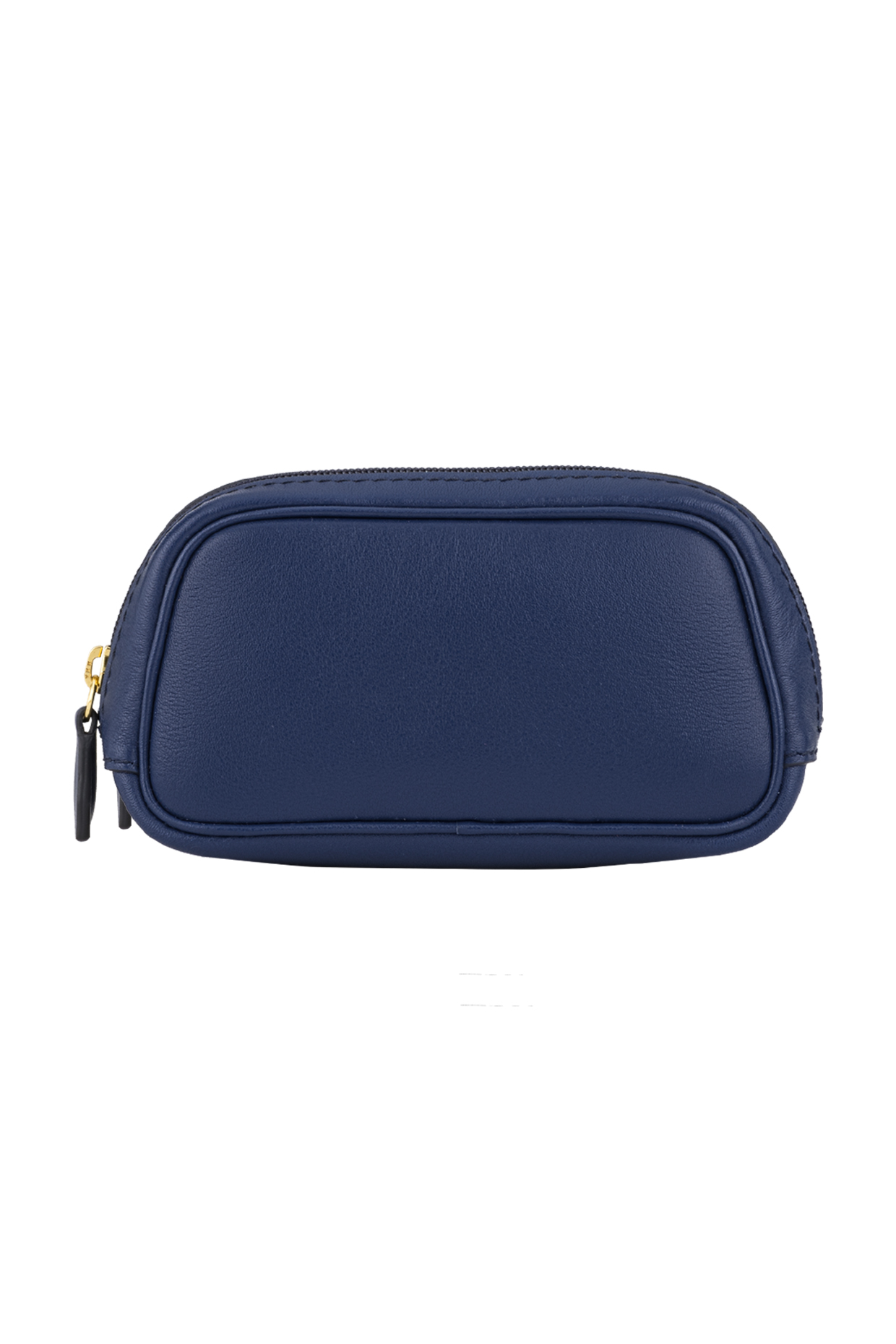 Blue Calf Napa Leather Pouch by Aranyani