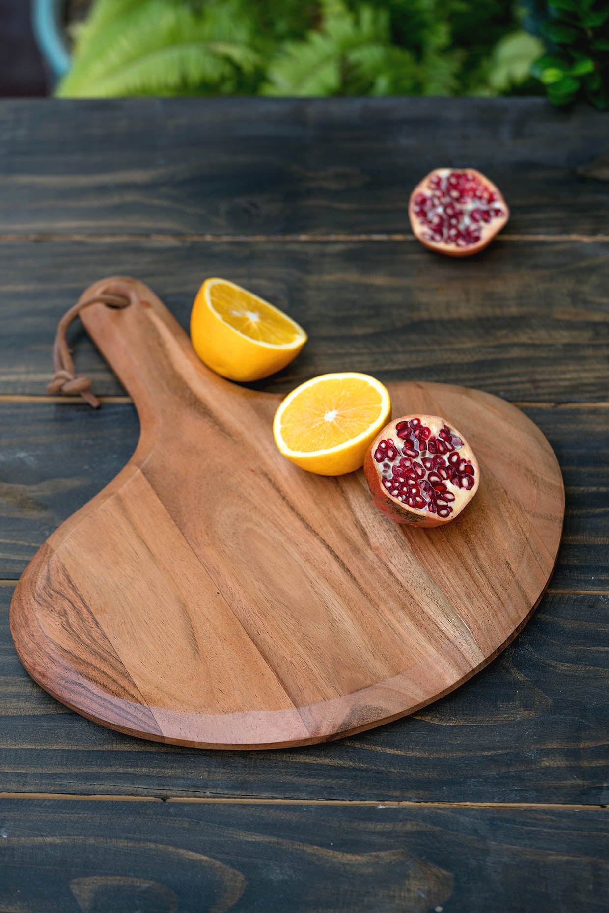 Natural Brown Wooden Chopping Board (Set of 2) Design by Araana