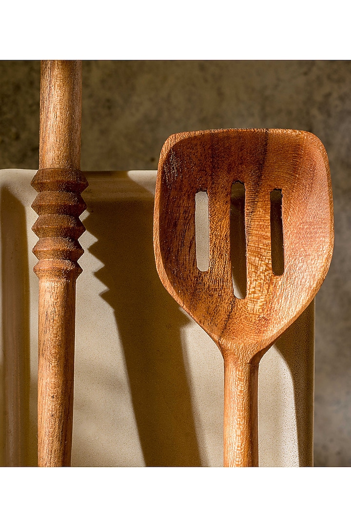 Brown Wood Garoh (Set of 5) by Araana Home at Pernia's Pop Up Shop