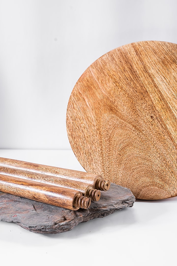 Brown Wooden Stool by Araana Home at Pernia's Pop Up Shop