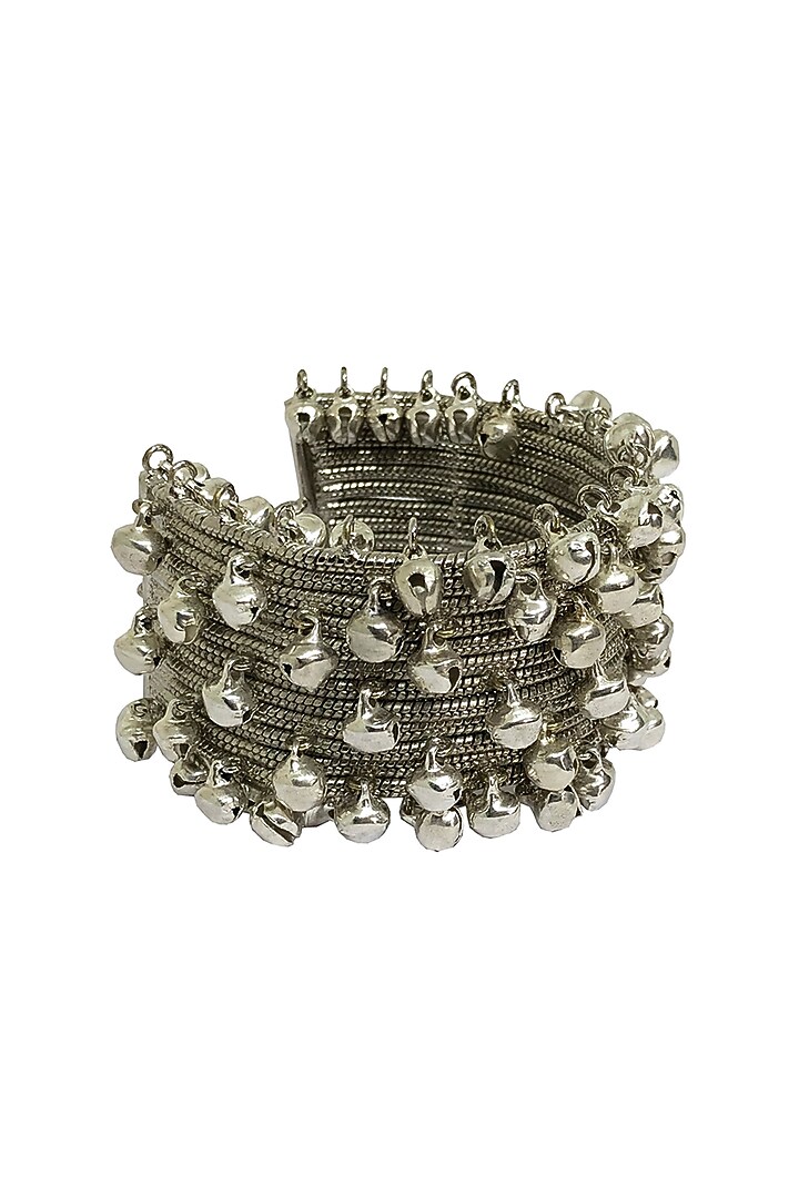 Silver Finish Handcrafted Bracelet by Aaree Accessories at Pernia's Pop Up Shop