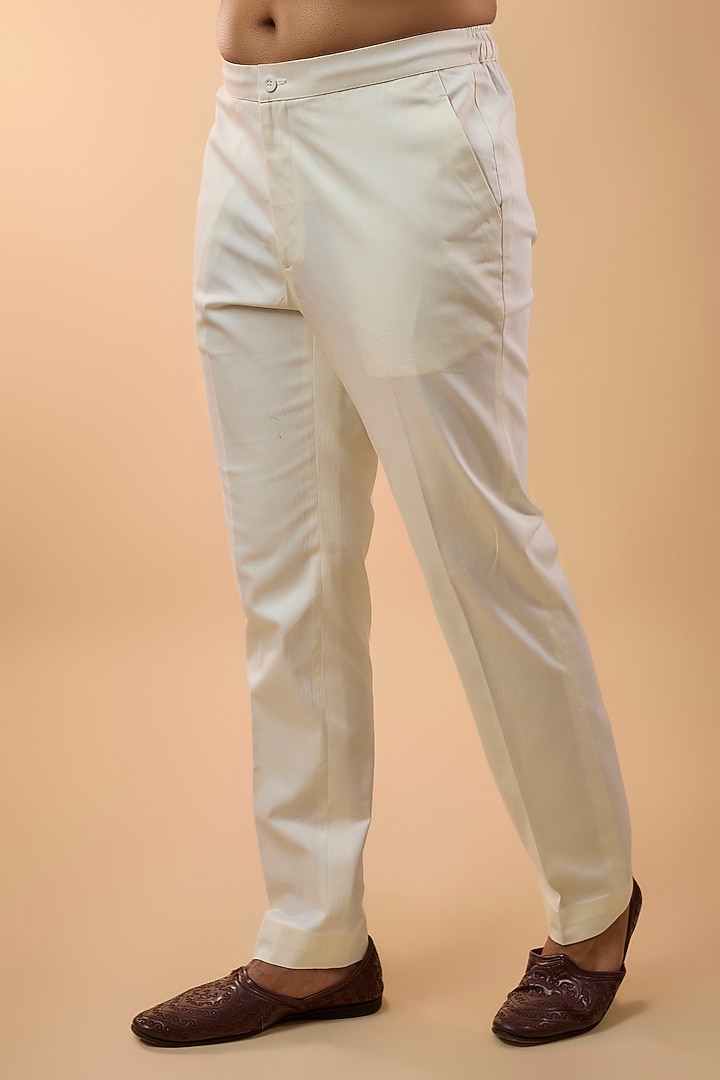 Pale Pink Georgette & Satin Bundi Jacket Set by ARJAN DUGAL at Pernia's Pop Up Shop