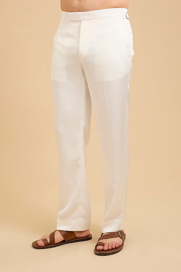 Dune Georgette & Estelle Satin Kurta Set by ARJAN DUGAL at Pernia's Pop Up Shop