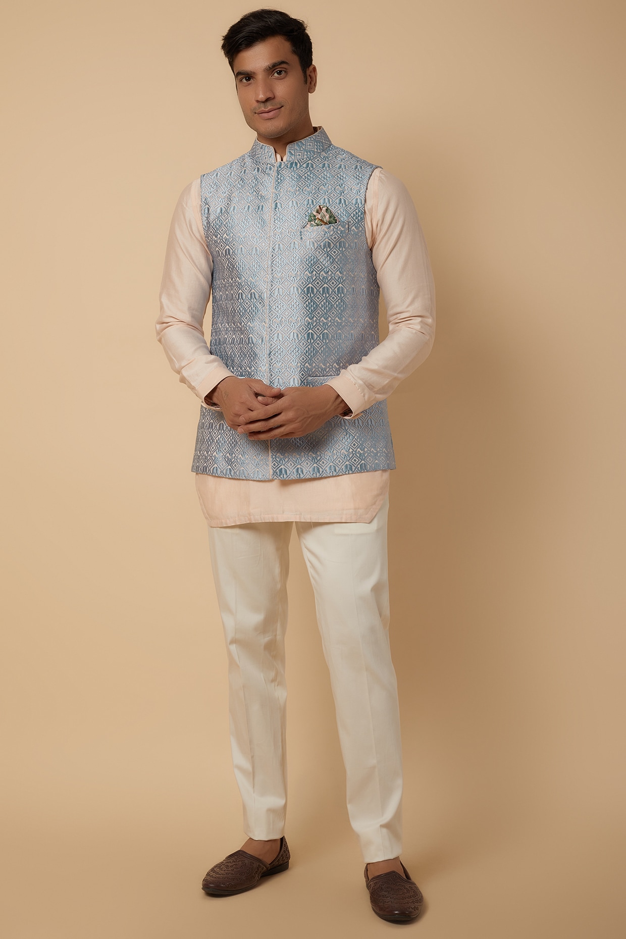 Buy TREEMODA Men's Purple Regular Fit Solid Nehru Jacket for Wedding &  Party Online at Best Prices in India - JioMart.