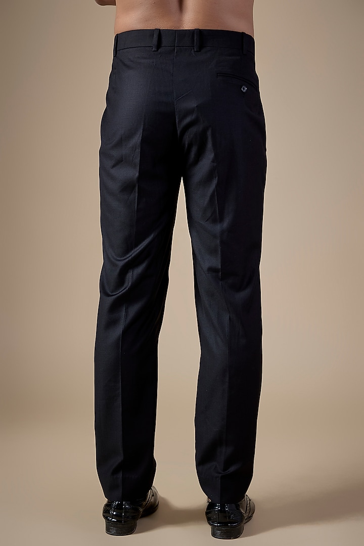 Black Terry Rayon Pants by ARJAN DUGAL at Pernia's Pop Up Shop