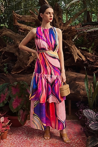 cotton linen dresses online india Plus Size