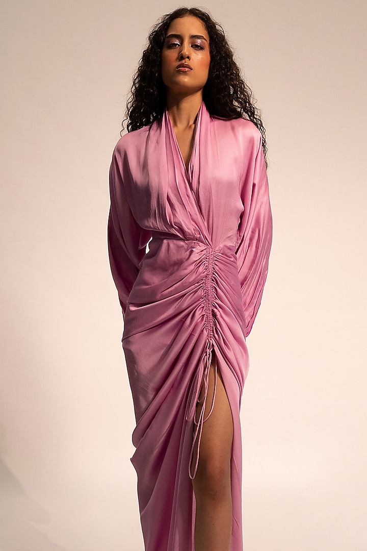 Pink Satin Dress Plt Marbelle Pink Satin Maxi Dress - US 18 Pink Satin  Dresses | PrettyLittleThing USA