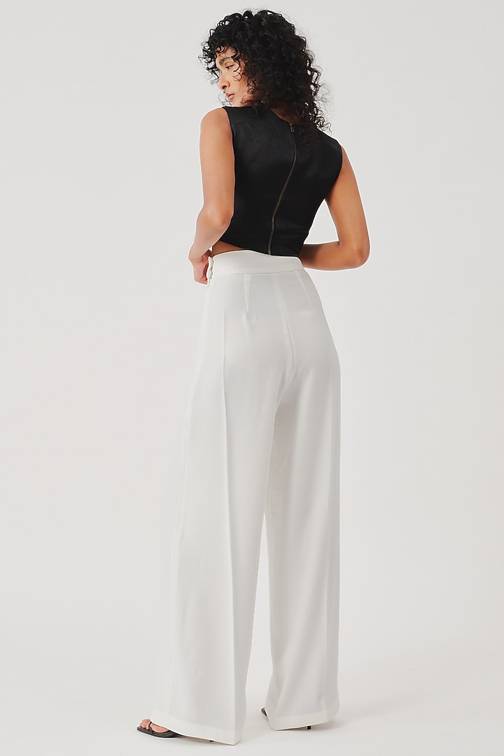Black Modal Satin Blouse by Aroka at Pernia's Pop Up Shop