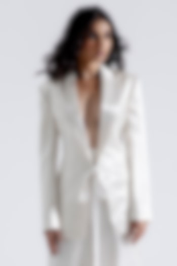 Off-White Mashru Blazer by Aroka at Pernia's Pop Up Shop