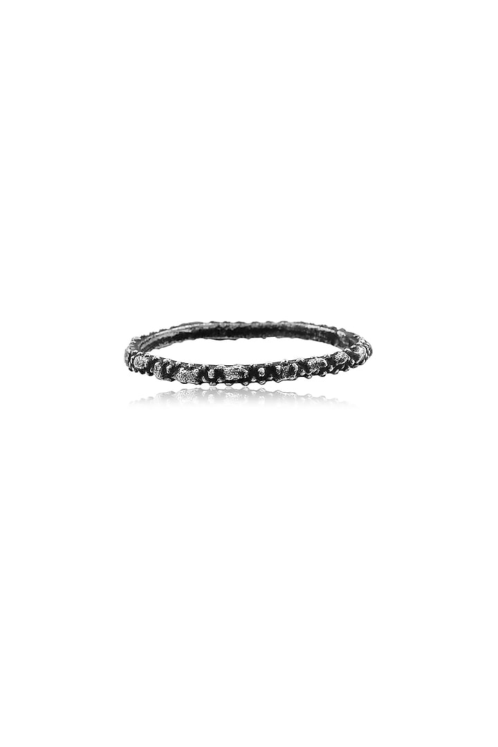 Multi-Tone Finish Recycled Bronze Rings (Set Of 4) by Arvino at Pernia's Pop Up Shop