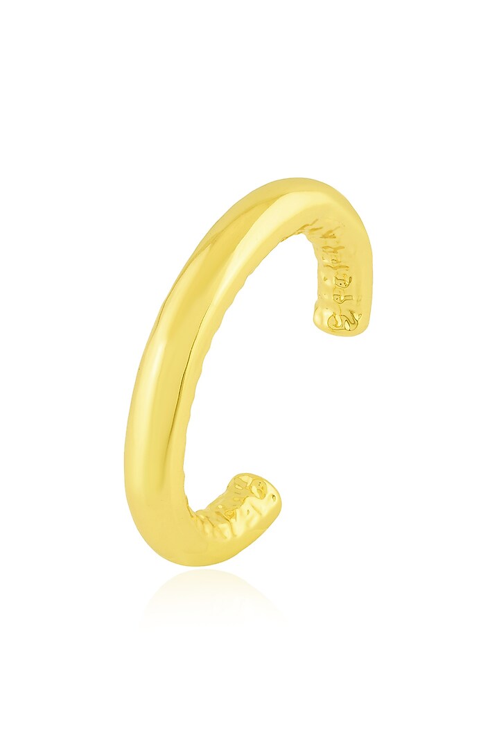 Gold Finish Inlay Cuff Bangle by Arvino at Pernia's Pop Up Shop