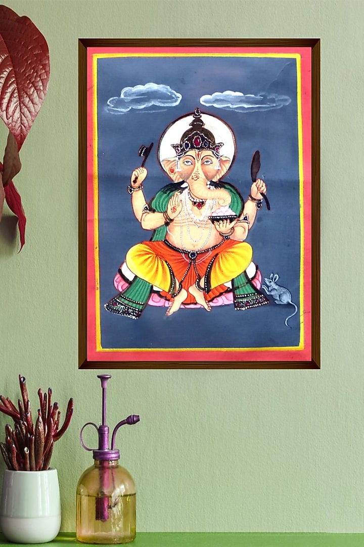 Multi-Colored Printed Canvas Wall Painting by The Art House at Pernia's Pop Up Shop