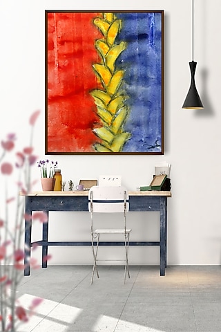 Multi-Coloured Canvas Wall Painting by The Art House