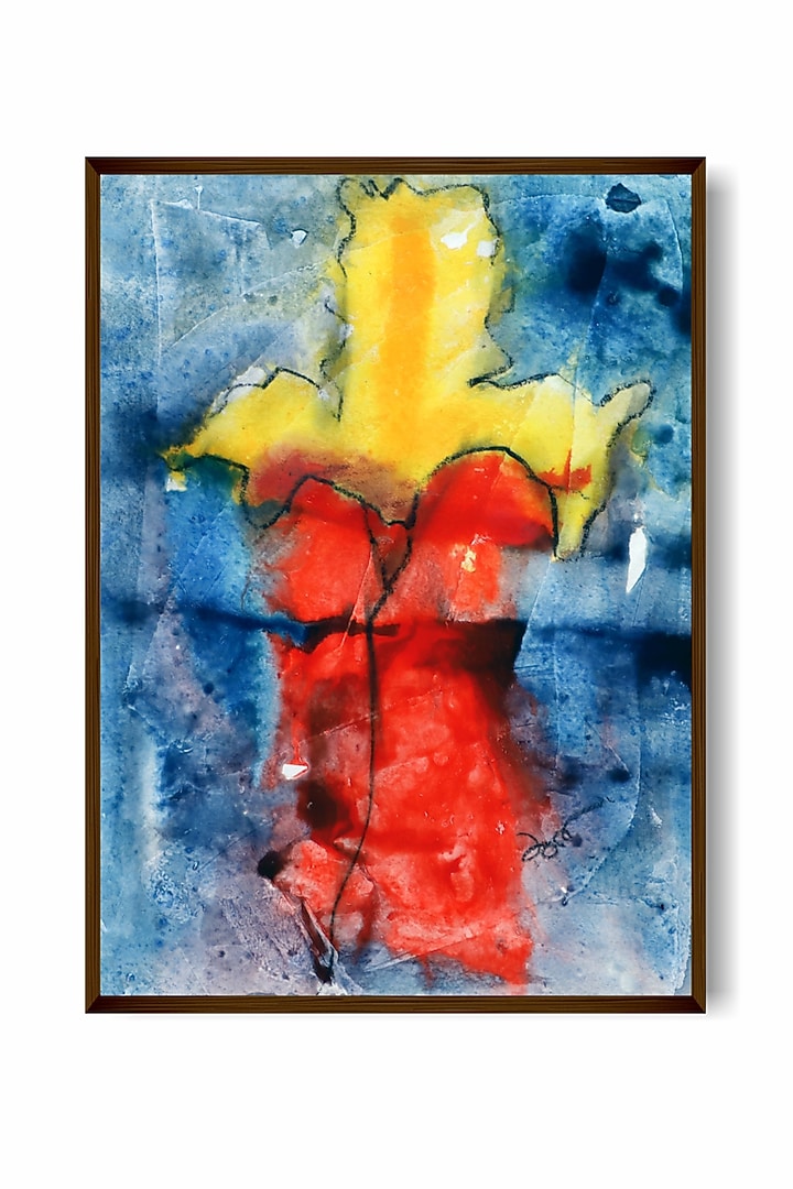 Multi-Coloured Canvas Wall Painting by The Art House at Pernia's Pop Up Shop