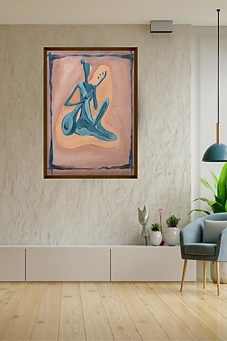 Multi-Coloured Canvas Wall Painting by The Art House