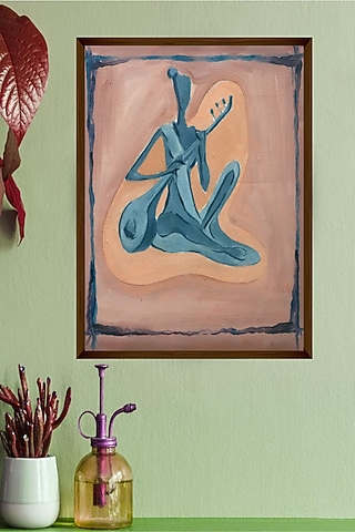 Multi-Coloured Canvas Wall Painting by The Art House