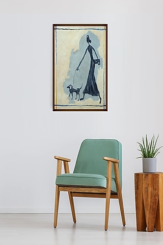Multi-Coloured Canvas Wall Painting by The Art House