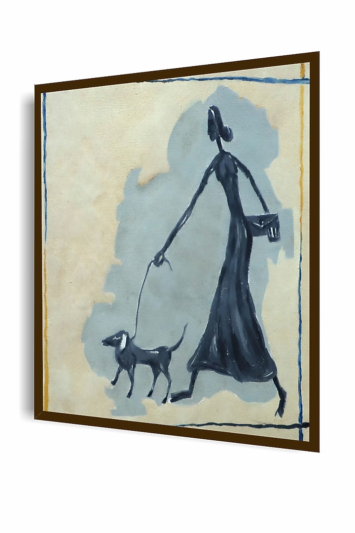Multi-Coloured Canvas Wall Painting by The Art House at Pernia's Pop Up Shop