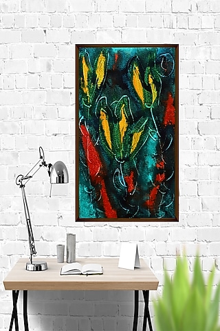 Multi-Coloured Canvas Wall Painting by The Art House
