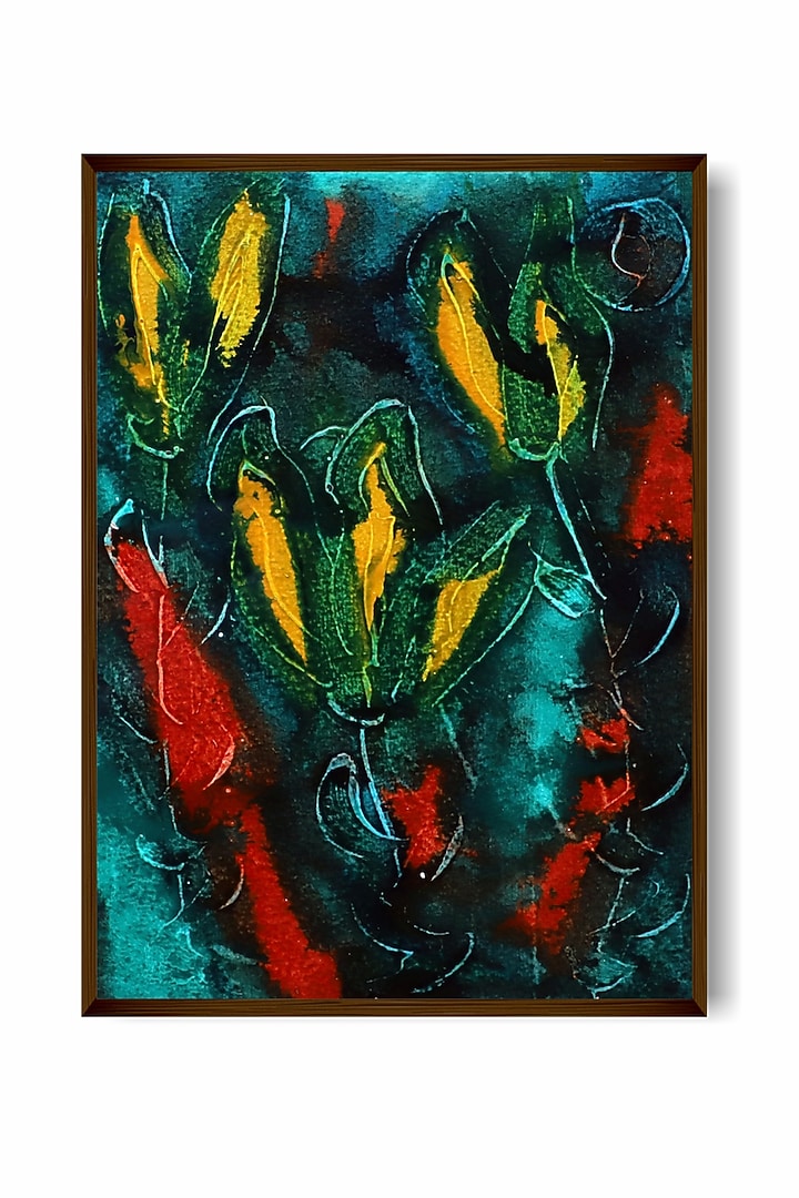 Multi-Coloured Canvas Wall Painting by The Art House at Pernia's Pop Up Shop