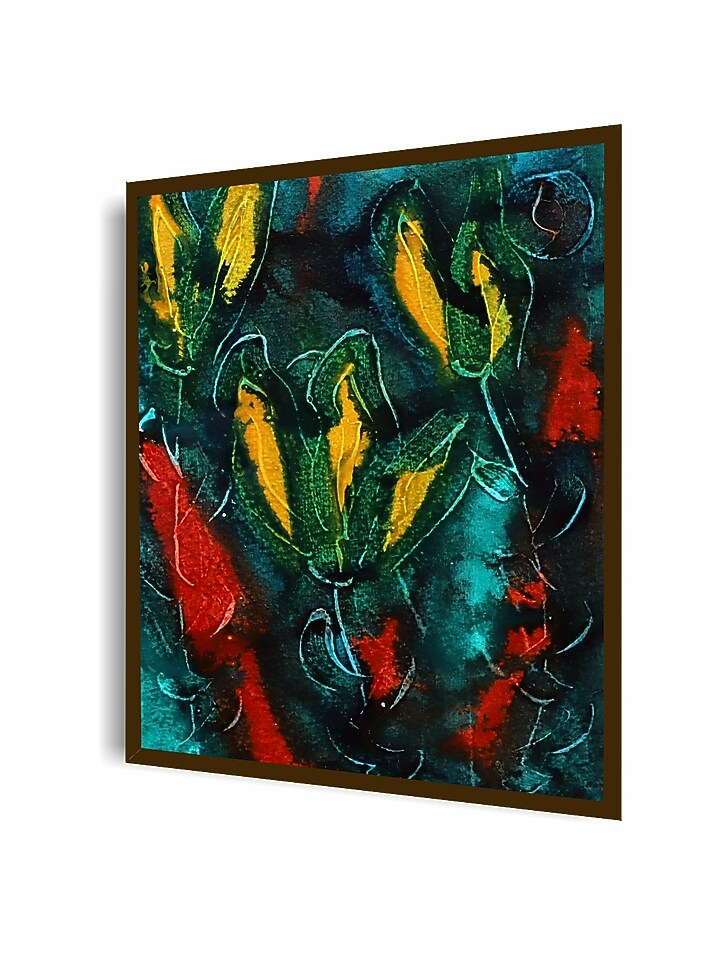 Multi-Coloured Canvas Wall Painting by The Art House at Pernia's Pop Up Shop