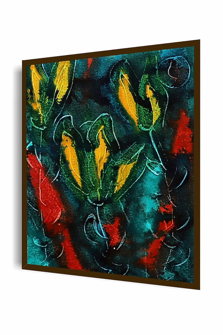 Multi-Coloured Canvas Wall Painting by The Art House at Pernia's Pop Up Shop