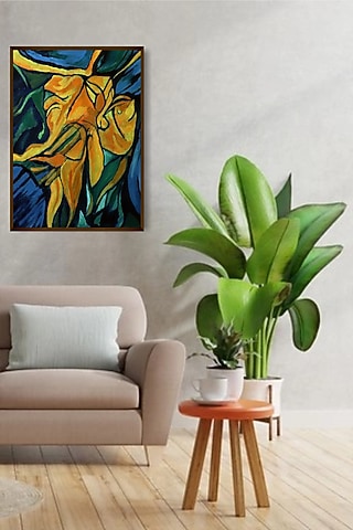 Multi-Coloured Canvas Wall Painting by The Art House
