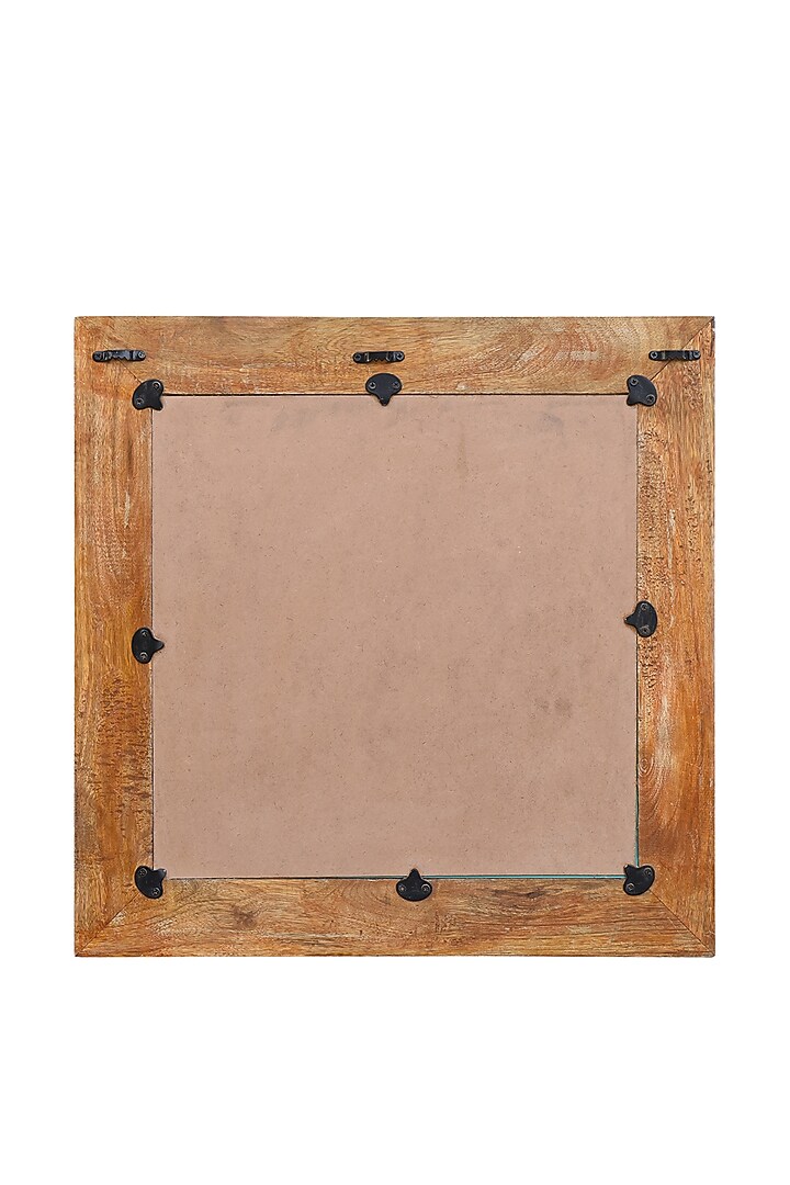 White MDF & Glass Mirror by Artisans Rose at Pernia's Pop Up Shop